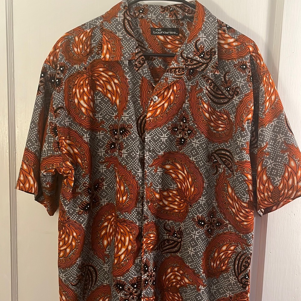 70s inspired Hawaiian shirt